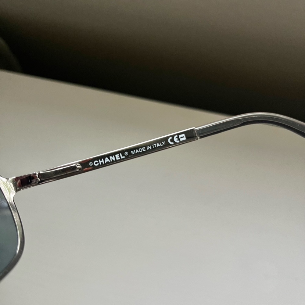 Chanel 4127 108 87 Vintage Aviator Sunglasses Unisex - Picture 11 of 15